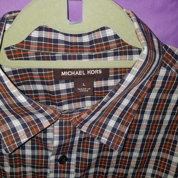 Michael kors Button up shirt large - Picture 5 of 6